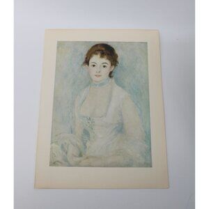 Renoir Madame Henriot Print Vintage 93747